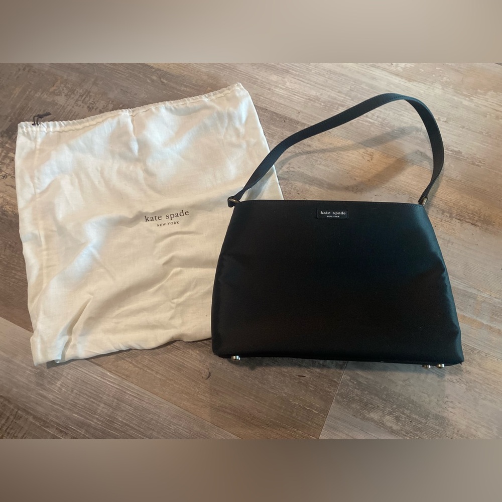 Kate Spade Black Minimalist Shoulder Bag